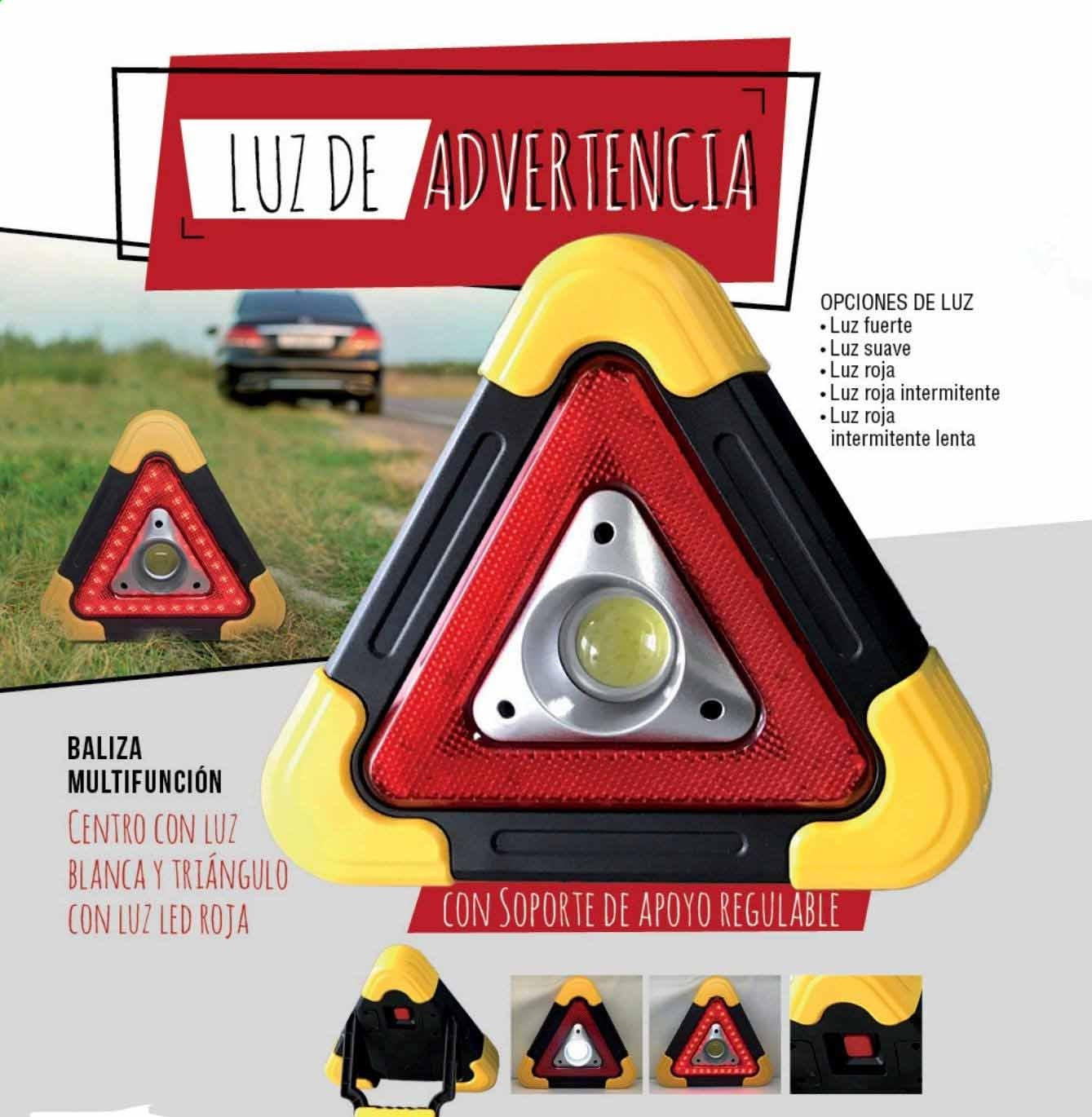Miniatura 2 de Linterna Triangulo LED Seguridad Vial